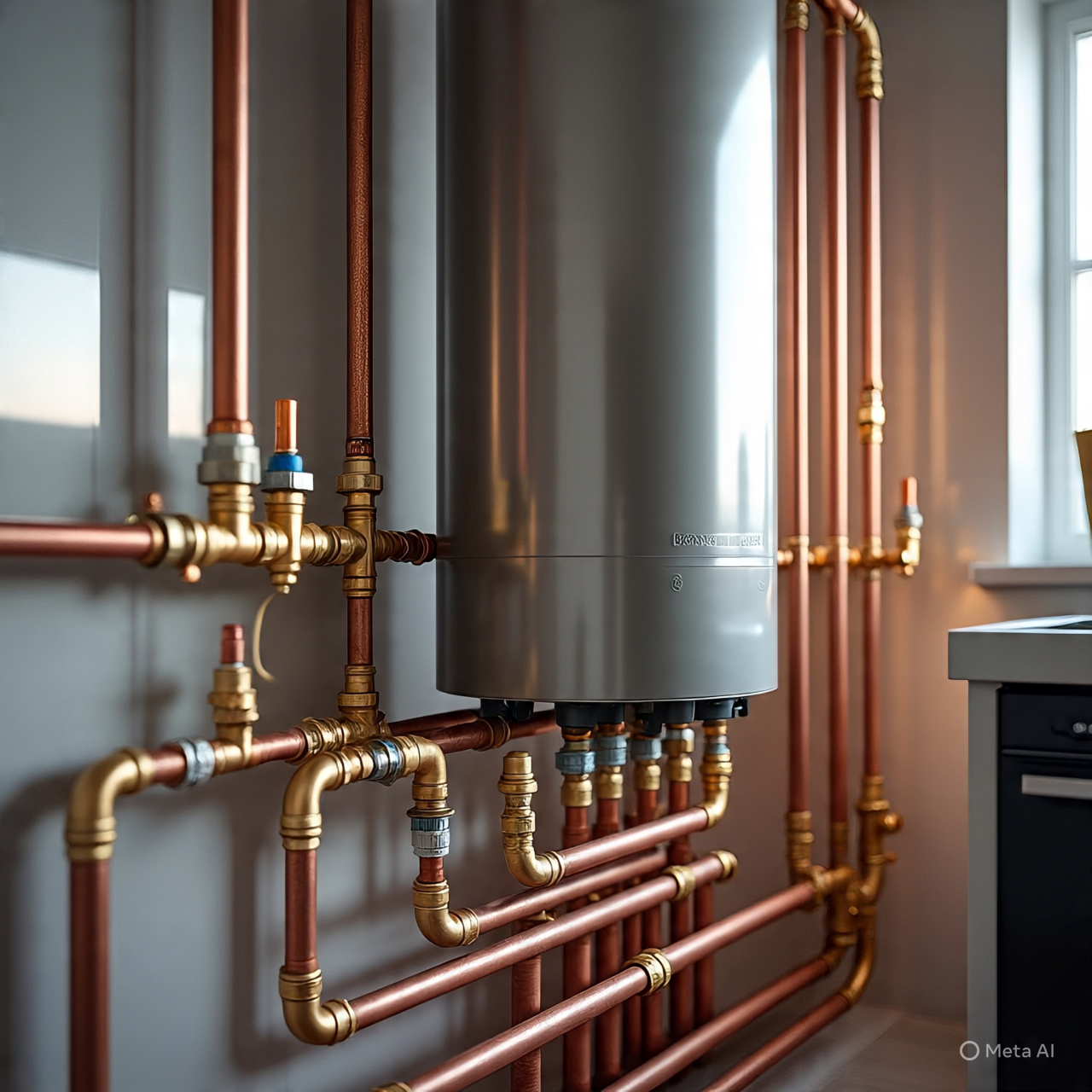 Gravity-Fed Heating System